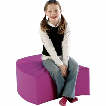 Sitzelement, Welle-Einzel, 60x60 cm (B/T), Höhe 60 cm, 